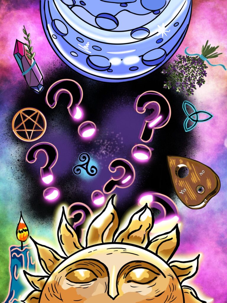 Digital art that I created while thinking about how confusing it all is.