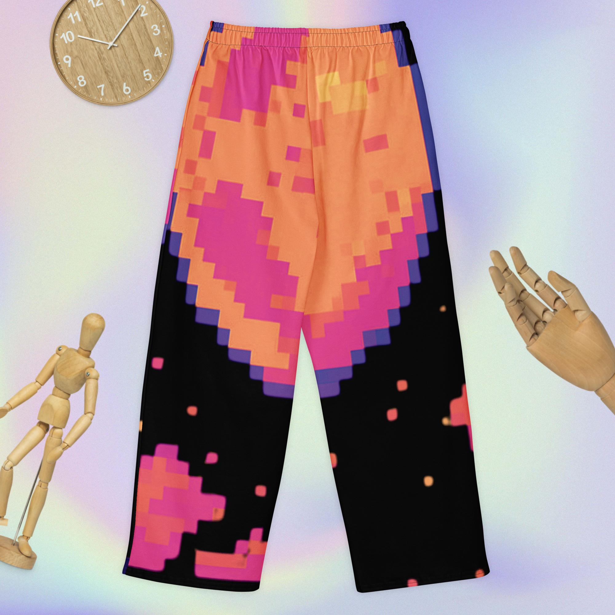 Cotton Pants Pixel Moon